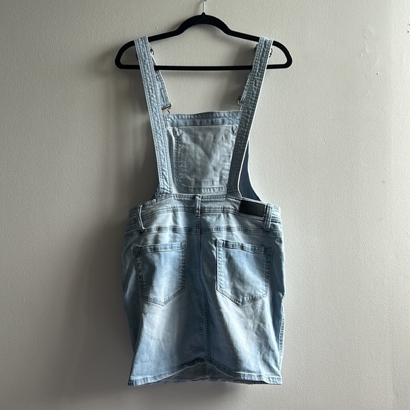 Jeaniologie Denim Skirt Overalls Size 8 - Picture 3 of 7